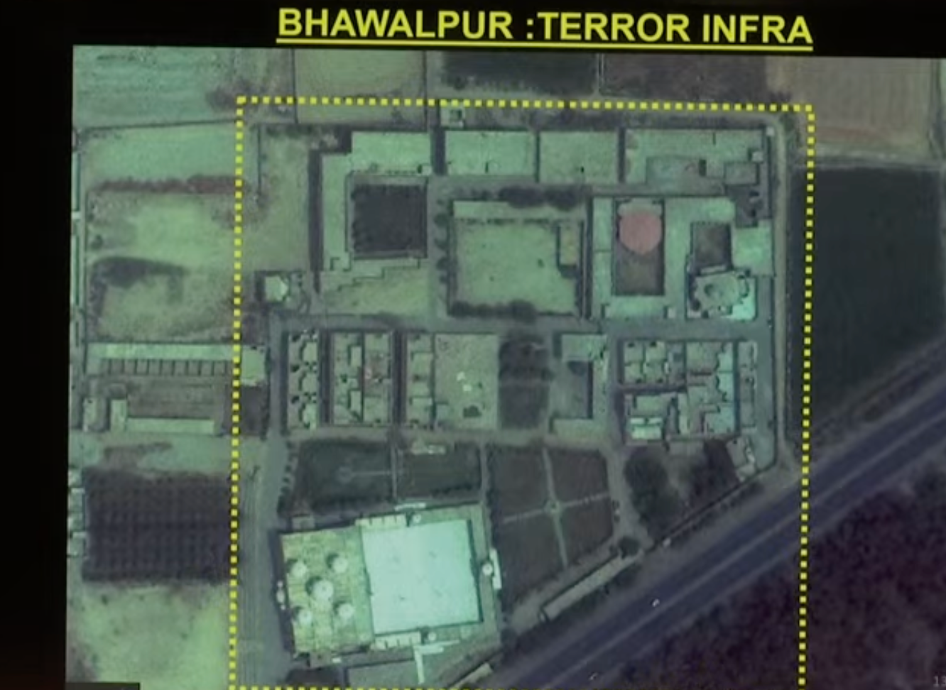 बहावलपुर में आतंकियों का ट्रेनिंग कैंप